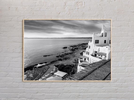 Black And White Uruguay Print Uruguay Wall Art Uruguay Poster Uruguay Photo Uruguay Poster Print Uruguay Wall Decor South America
