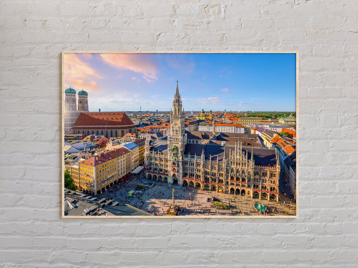 Munich Photo Poster Print, Germany Travel Art