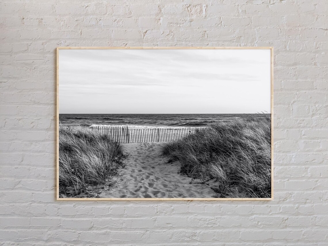 The Hamptons Travel Poster, New York Decor