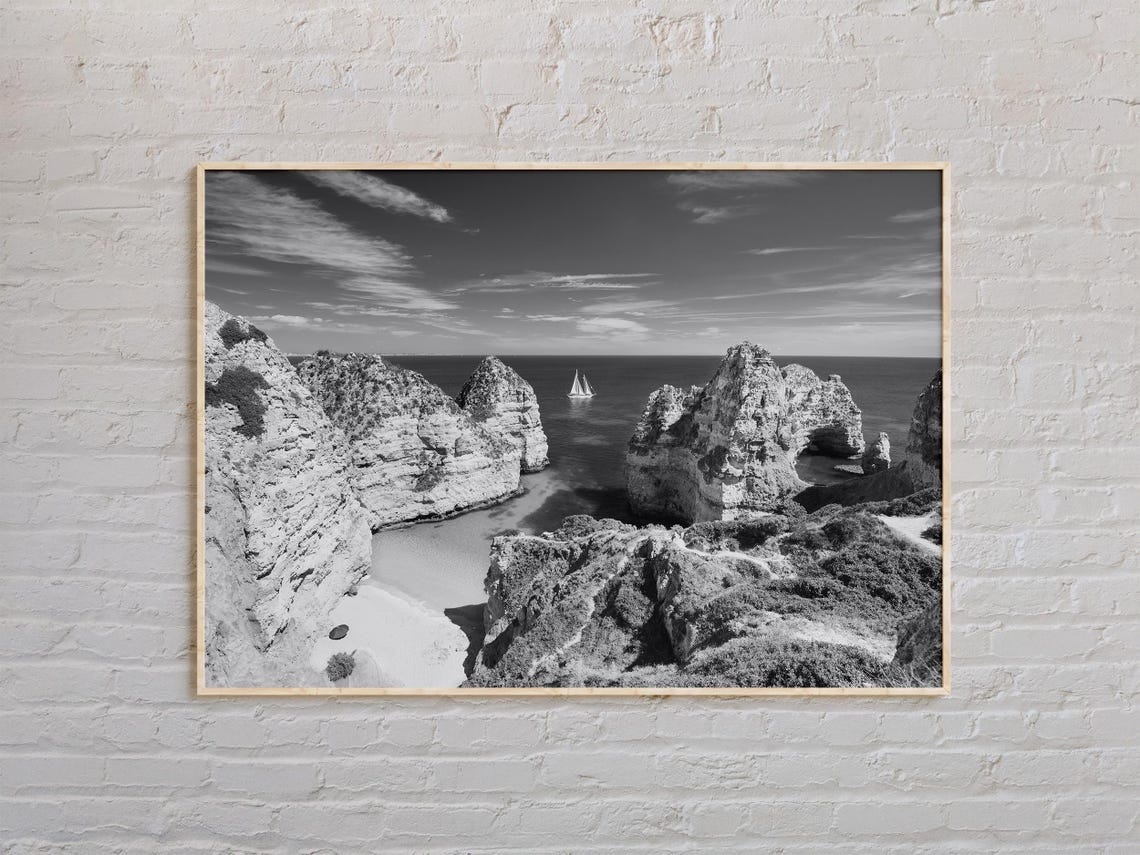 Black And White Portugal Print Portugal Wall Art Portugal Poster Portugal Photo Portugal Poster Print Portugal Wall Decor Lisbon