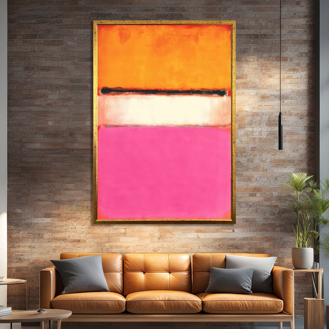 Mark Rothko Style Abstract Art Print