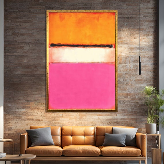 Mark Rothko Style Abstract Art Print