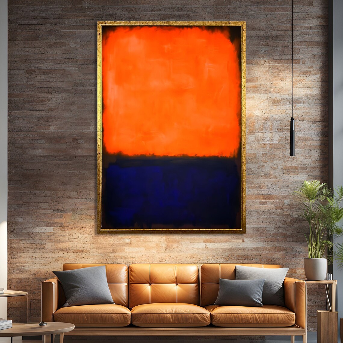 Mark Rokhto Abstract Art, Modern Bold Decor