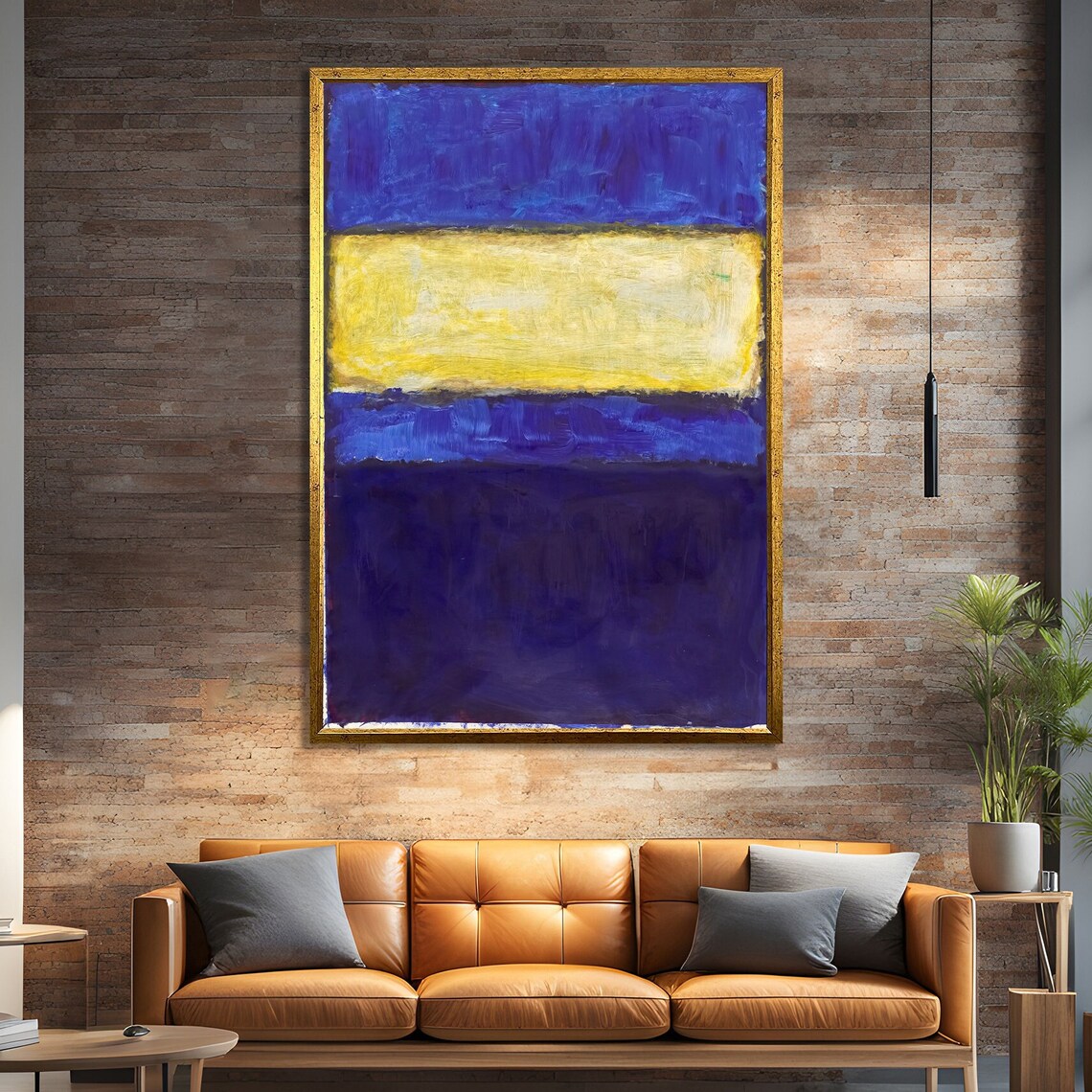 Mark Rothko Style Abstract Art Print, Contemporary Decor