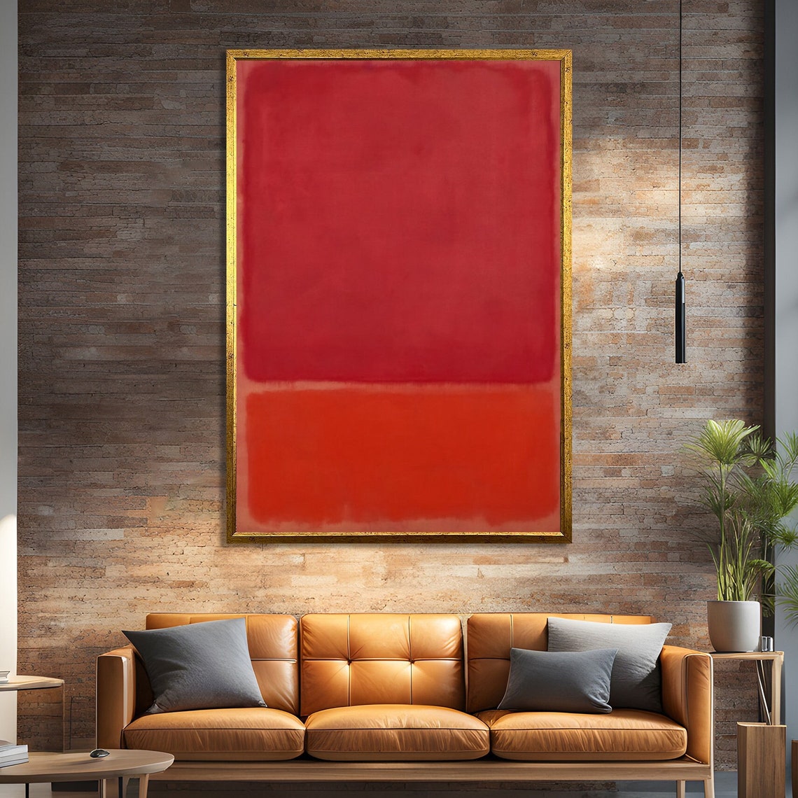 Mark Rothko Style Abstract Art Print