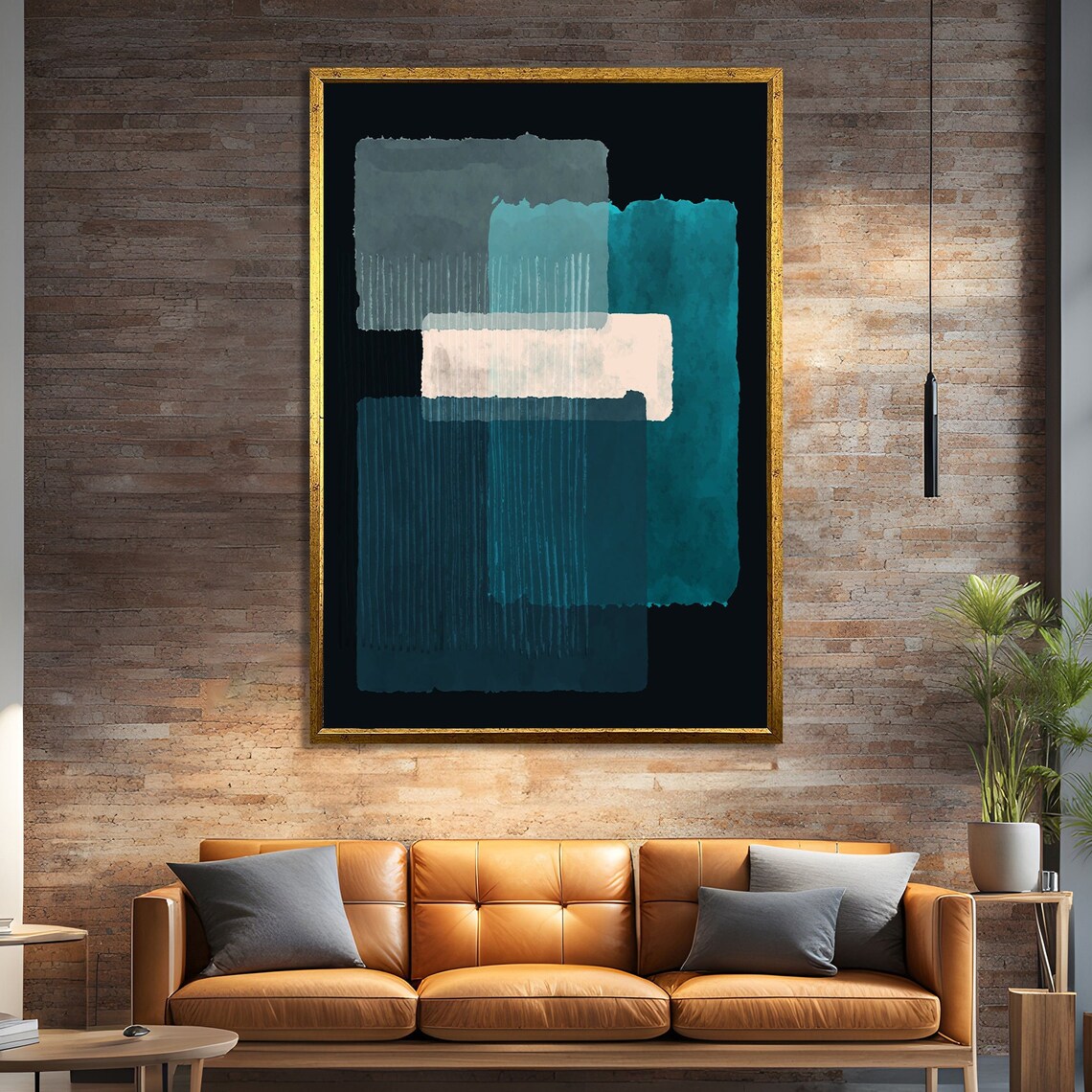 Mark Rokhto Inspired Abstract Art, Modern Decor