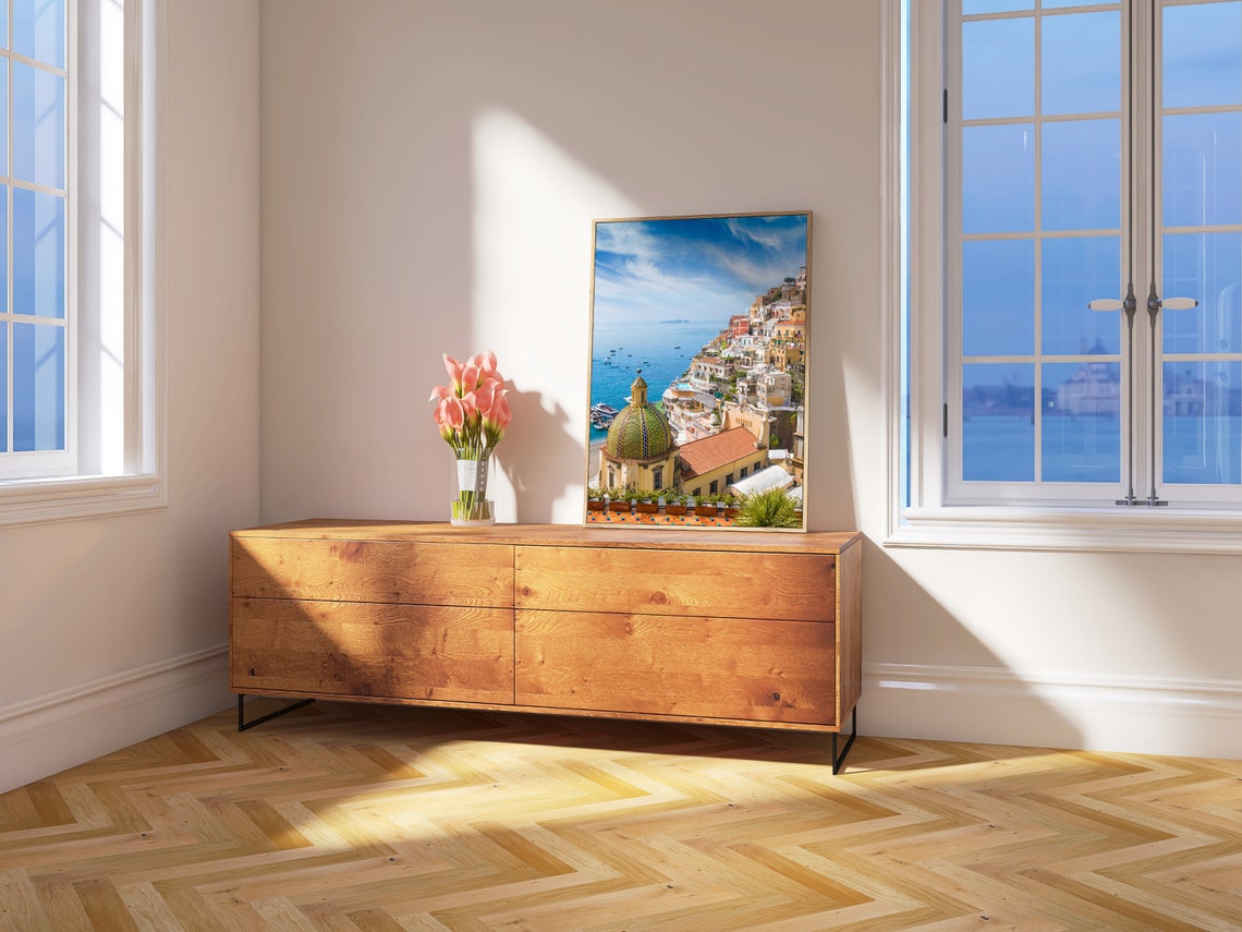 Positano Amalfi Coast Colorful Cliffside Village Italy Poster - Image 4
