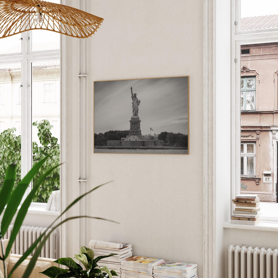 Black And White United States Of America Print United States Art United States Poster United States Photo United States Poster Print - Image 3