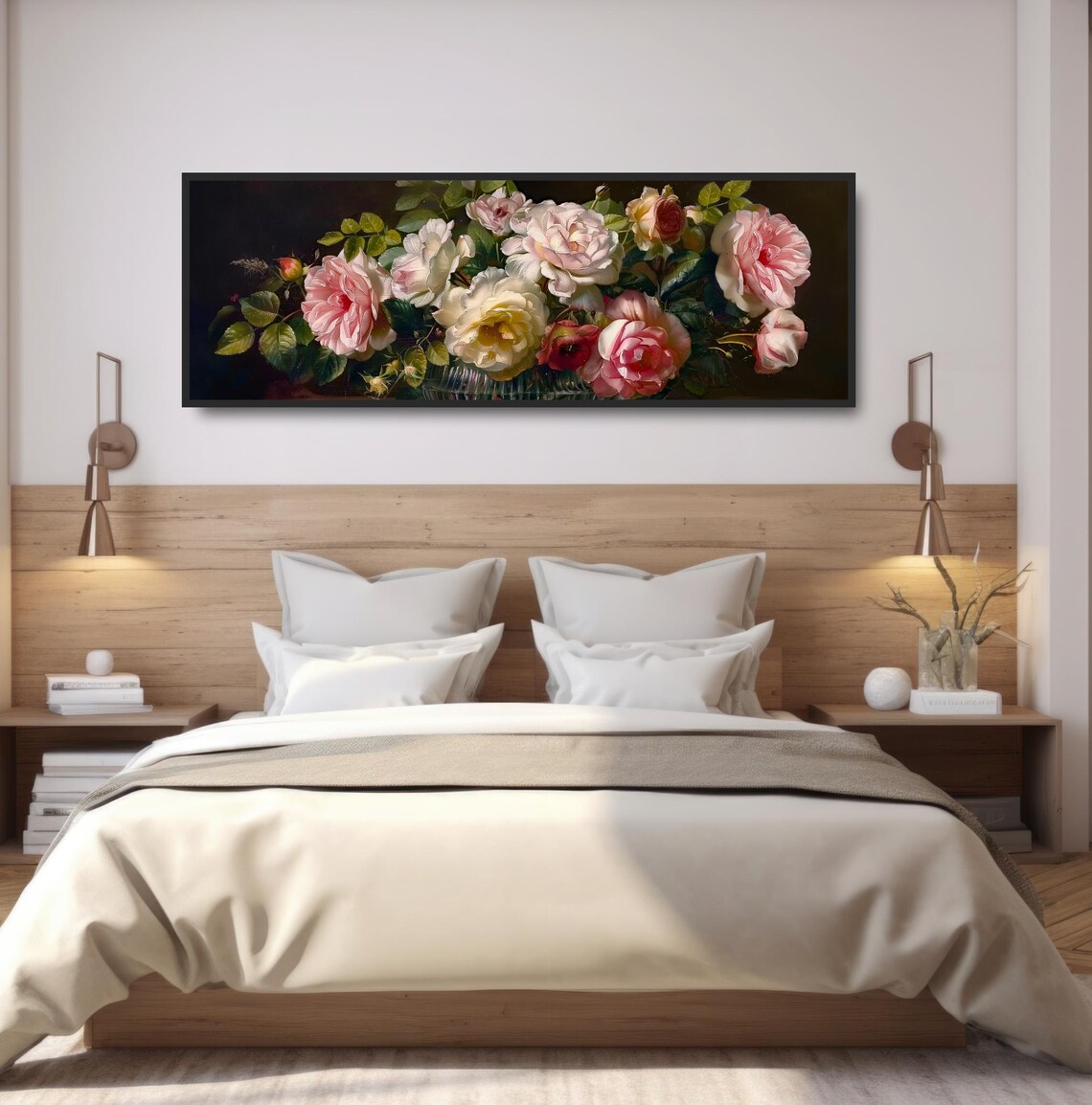 Dutch Still Life Vintage Flowers Botanical Art Print - Image 4