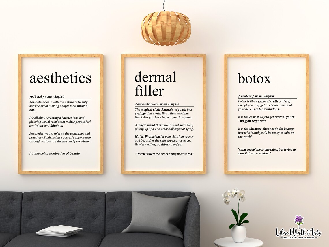 Aesthetics Esthetician Beauty Salon Dcor Art Print - Image 3