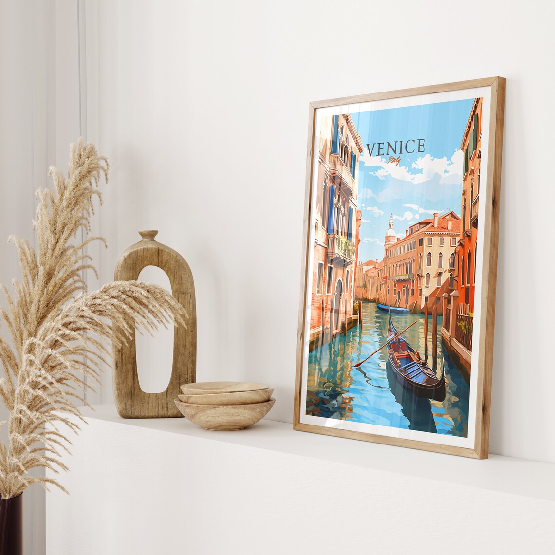 Venice Travel Poster, Italy Wall Art Art Print - Image 2