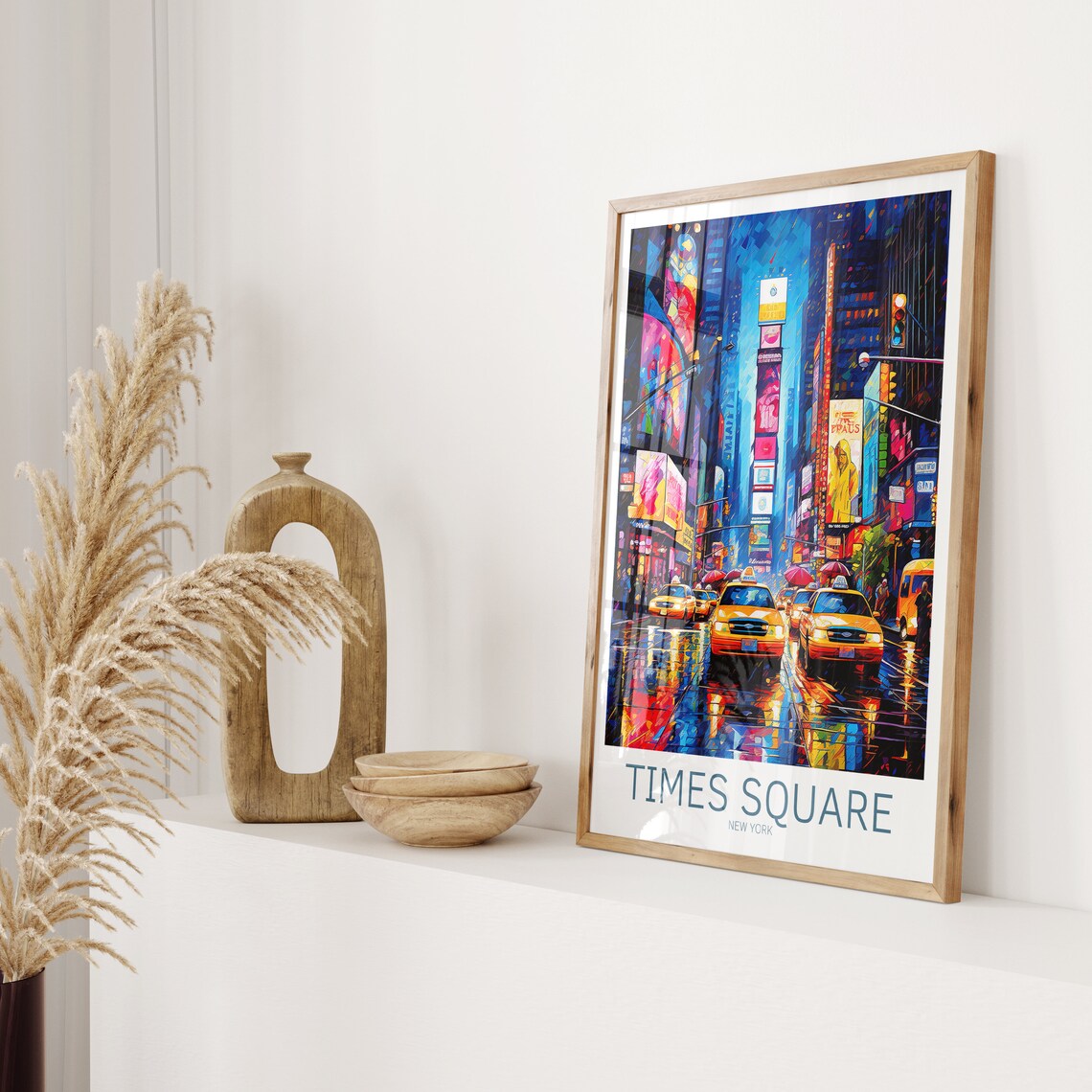 Times Square New York Travel Poster, Travel Poster - Image 2