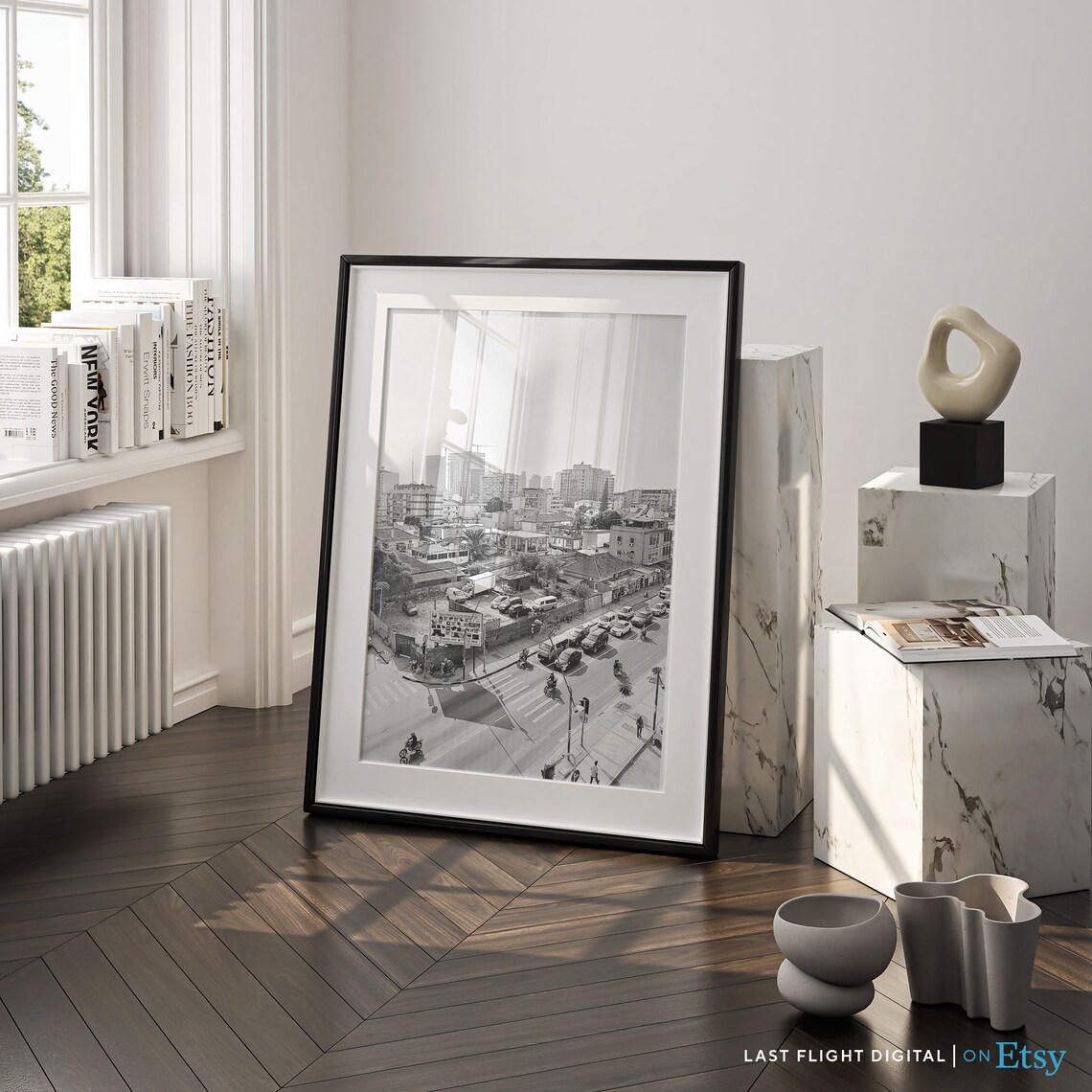 Angola Luanda City Street Scene Africa Urban Life View Poster - Image 3