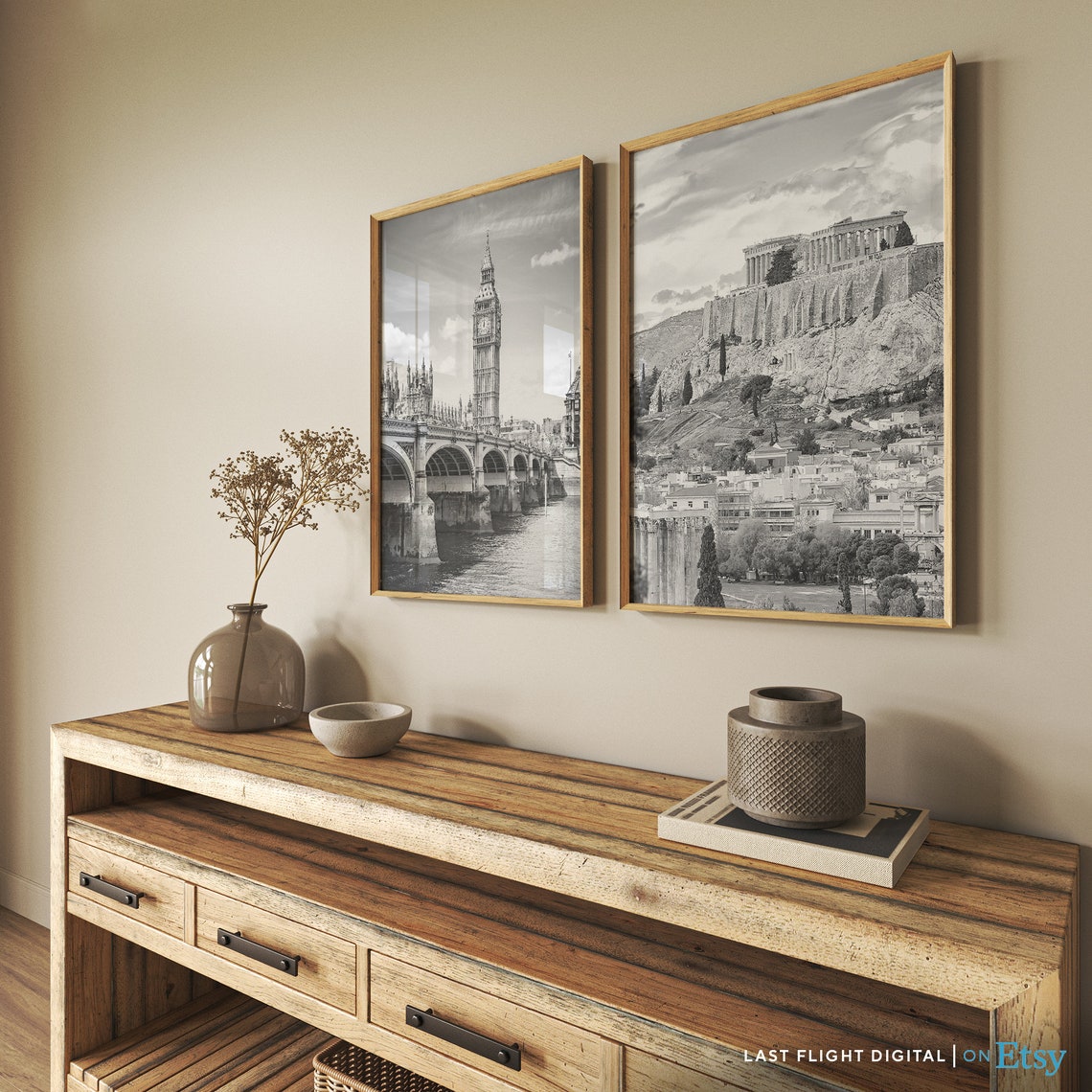 Greece Athens Acropolis Parthenon Ancient Hilltop Ruins Poster - Image 4