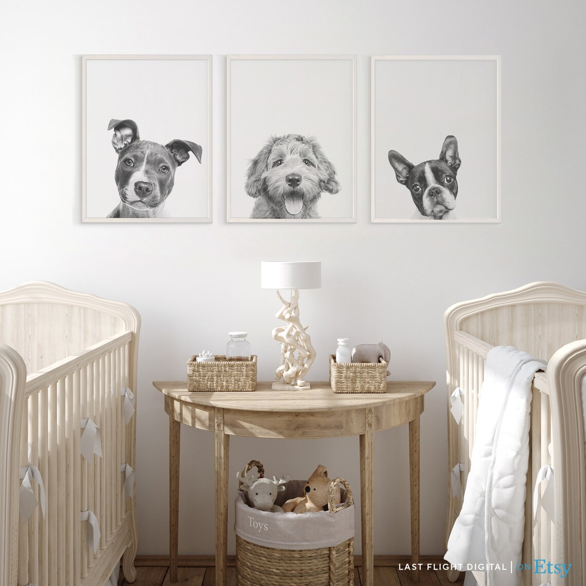 Labradoodle Dog Poster, Cute Puppy Art Print - Image 4