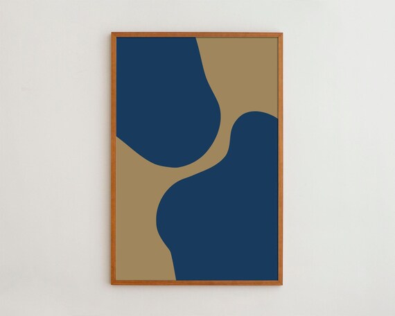 Abstract Shapes, Modern Scandinavian Wall Decor