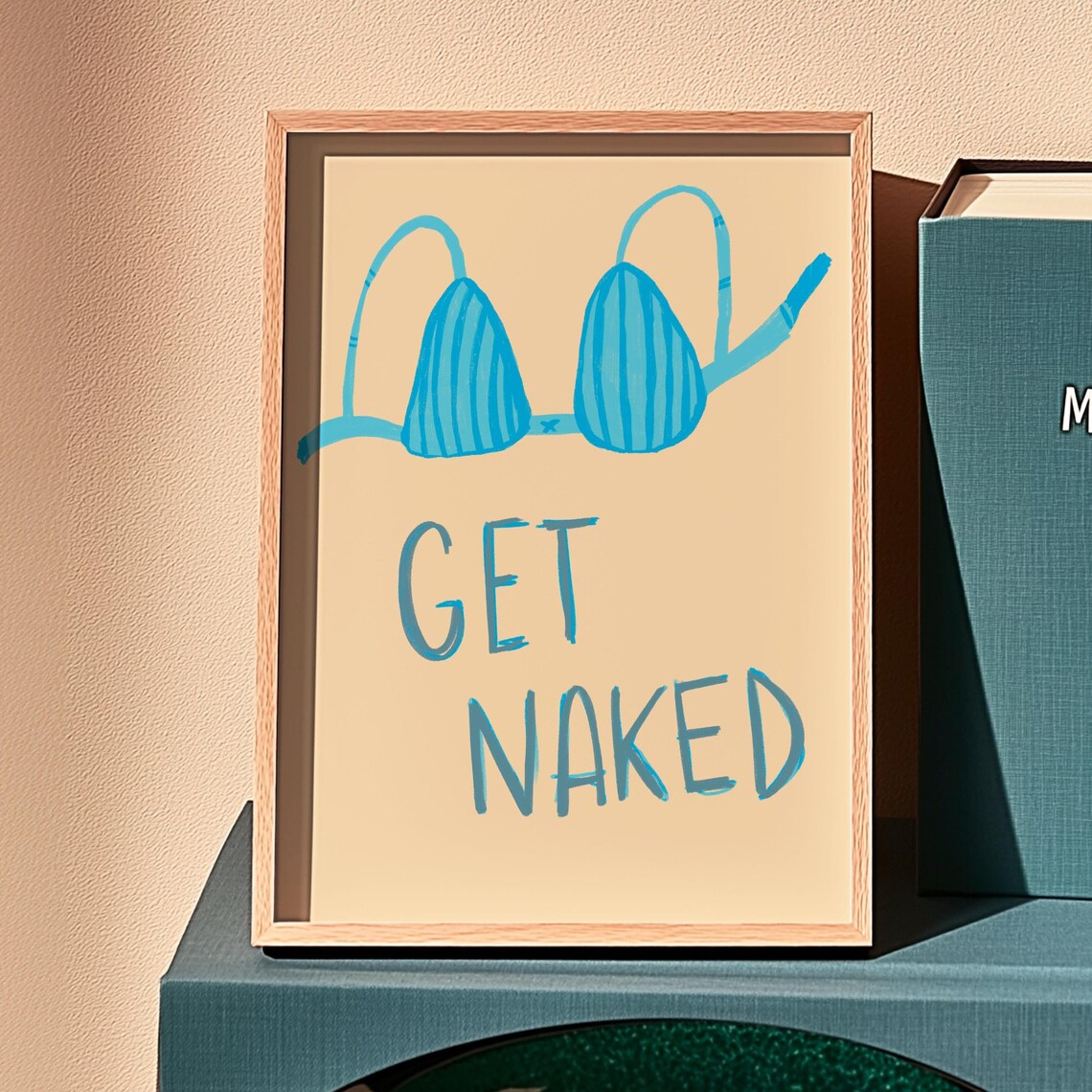 Funny Bathroom Wall Art, Playful Bath Decor Poster