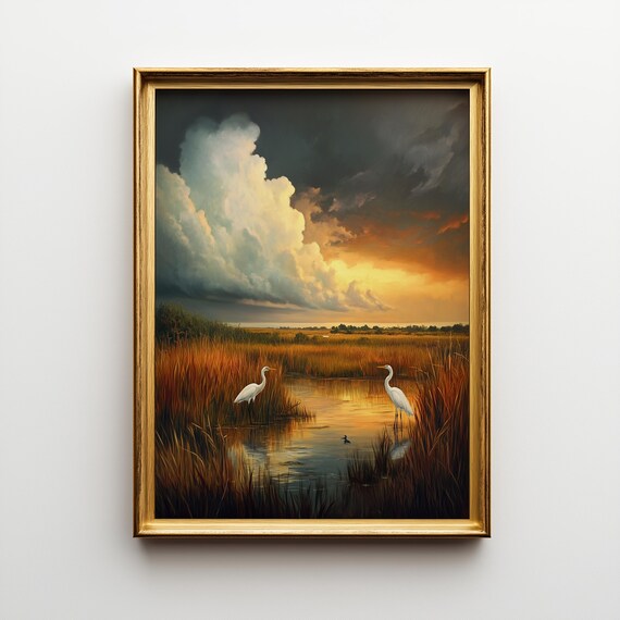 Florida Atlantic Coast Sunset, Rustic Coastal Landscape