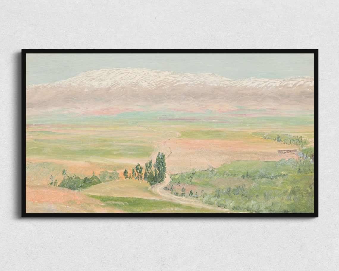 Frame Tv Spring Landscape Art Print