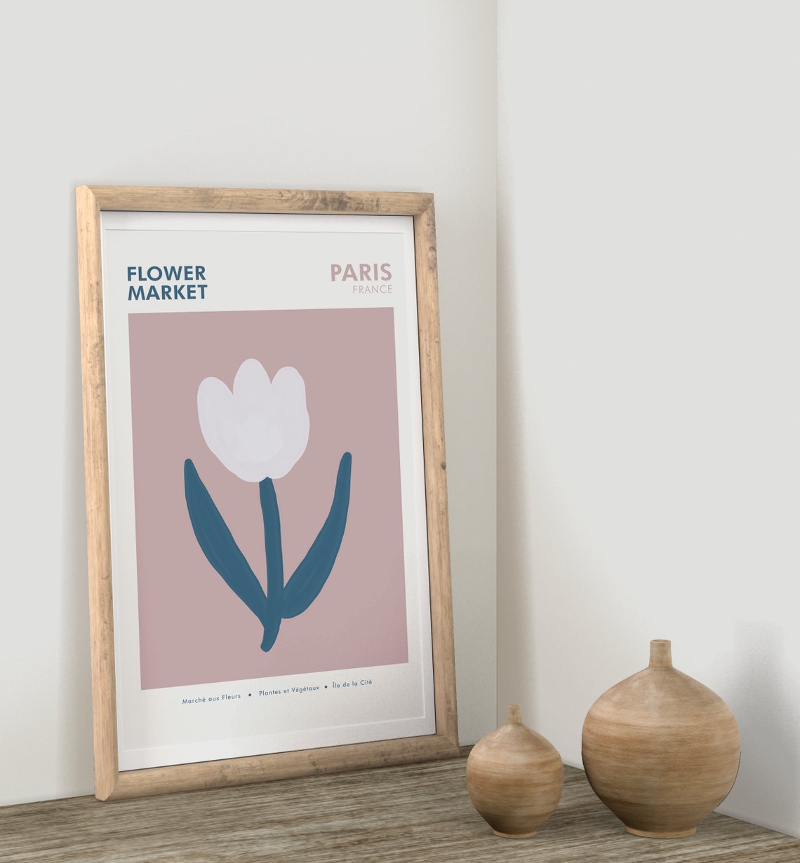 Paris Flower Market Poster Flower Market Print Wall Art Matisse Flower Flower Market Poster Flower Shop Sign Flower Retro - Image 3