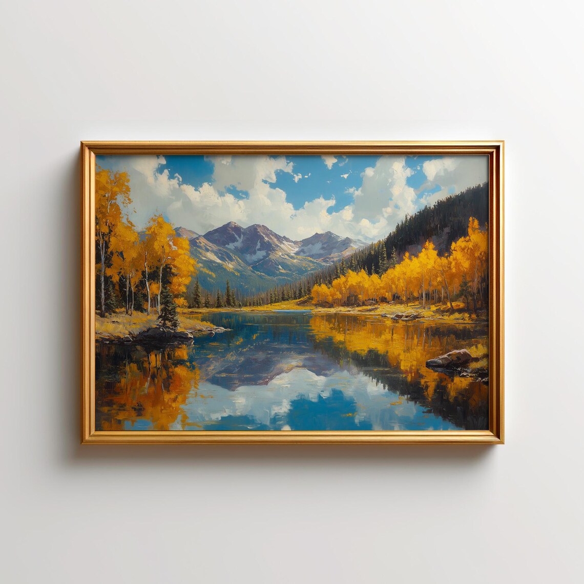 Pike San Isabel and Mount Elbert Landscape Art Print