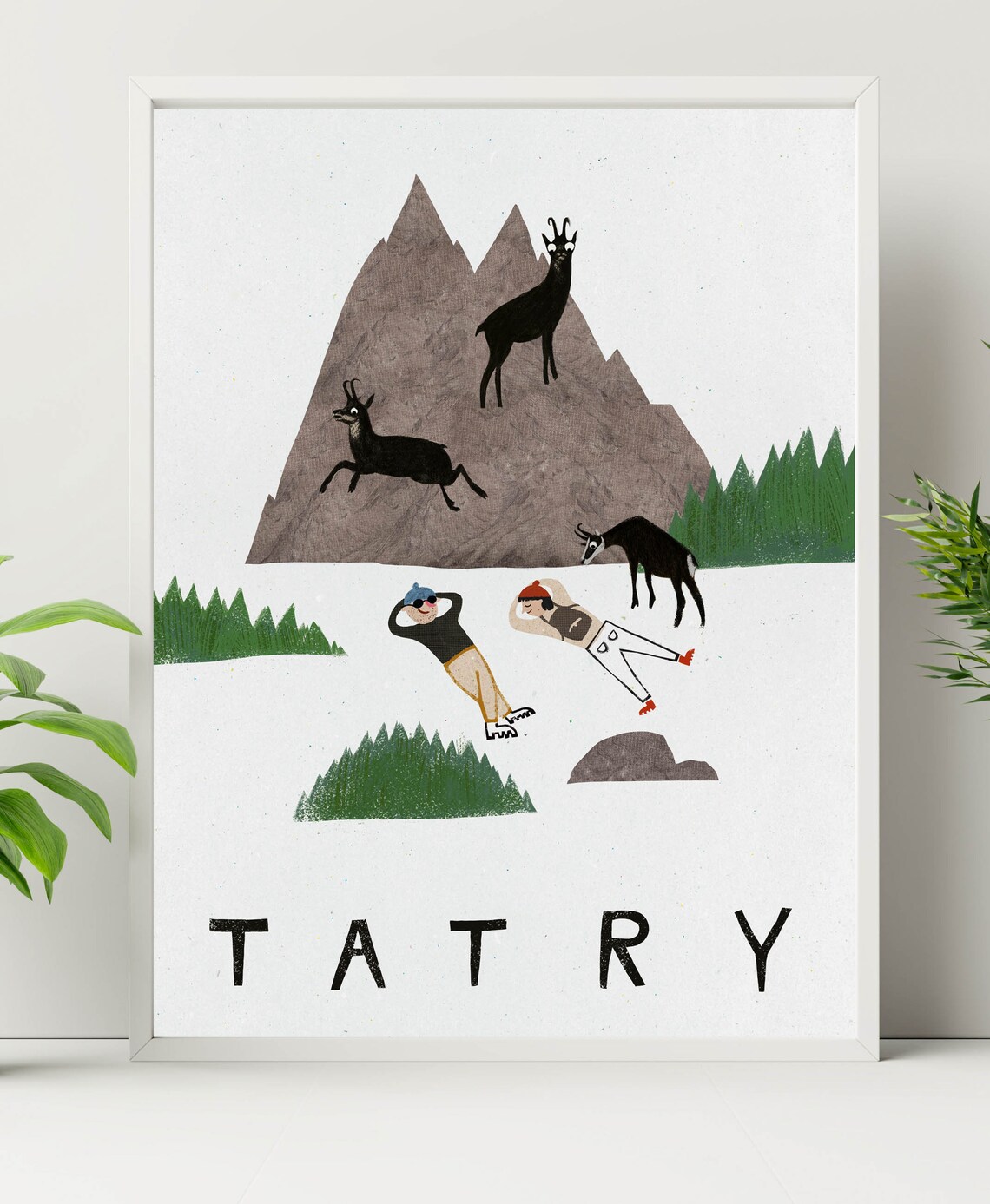Tatry Tatra Mountains Poland Travel Poster - Image 2