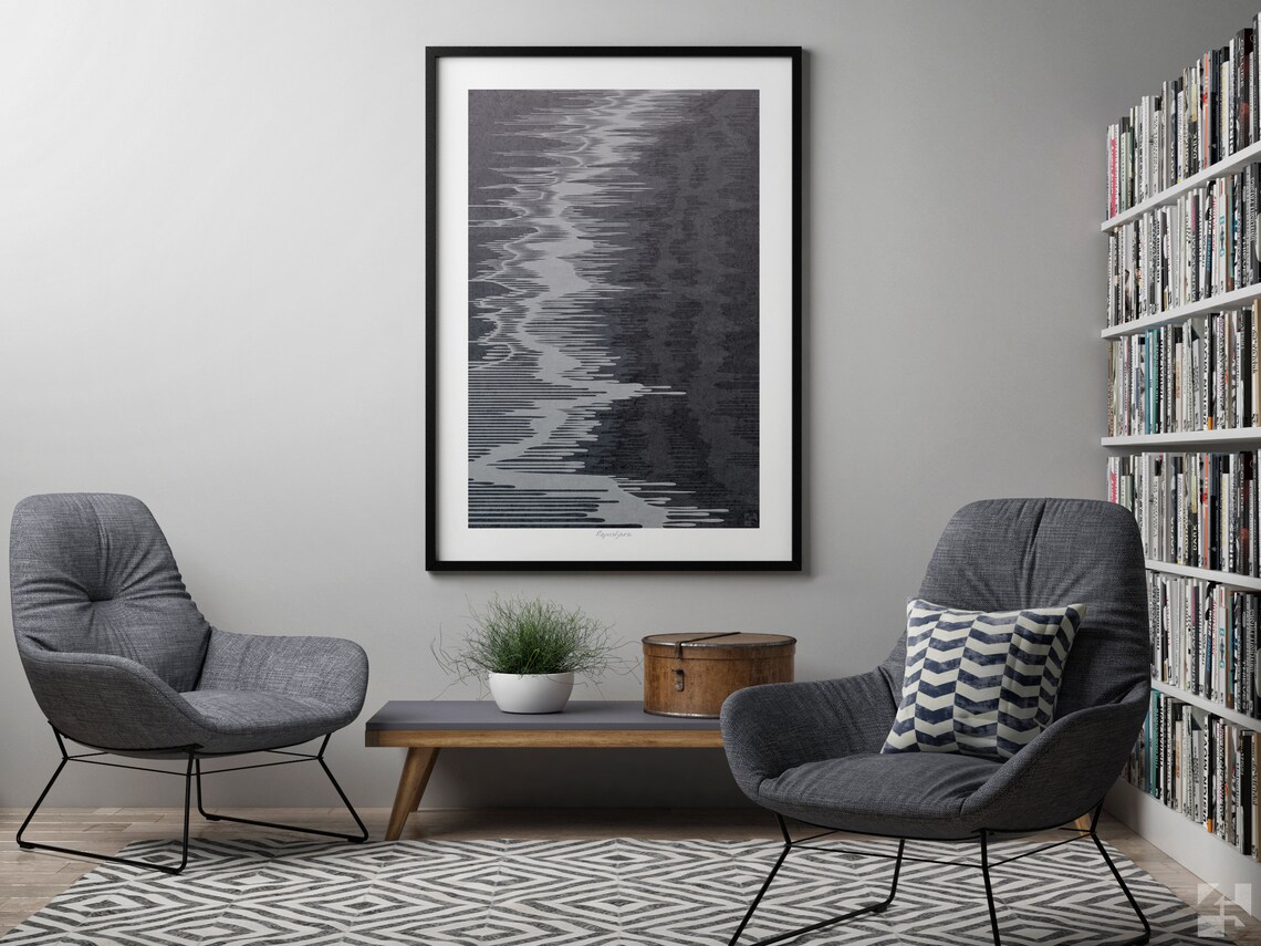 Reynisfjara Iceland Travel Poster, South Coast Coastline - Image 2