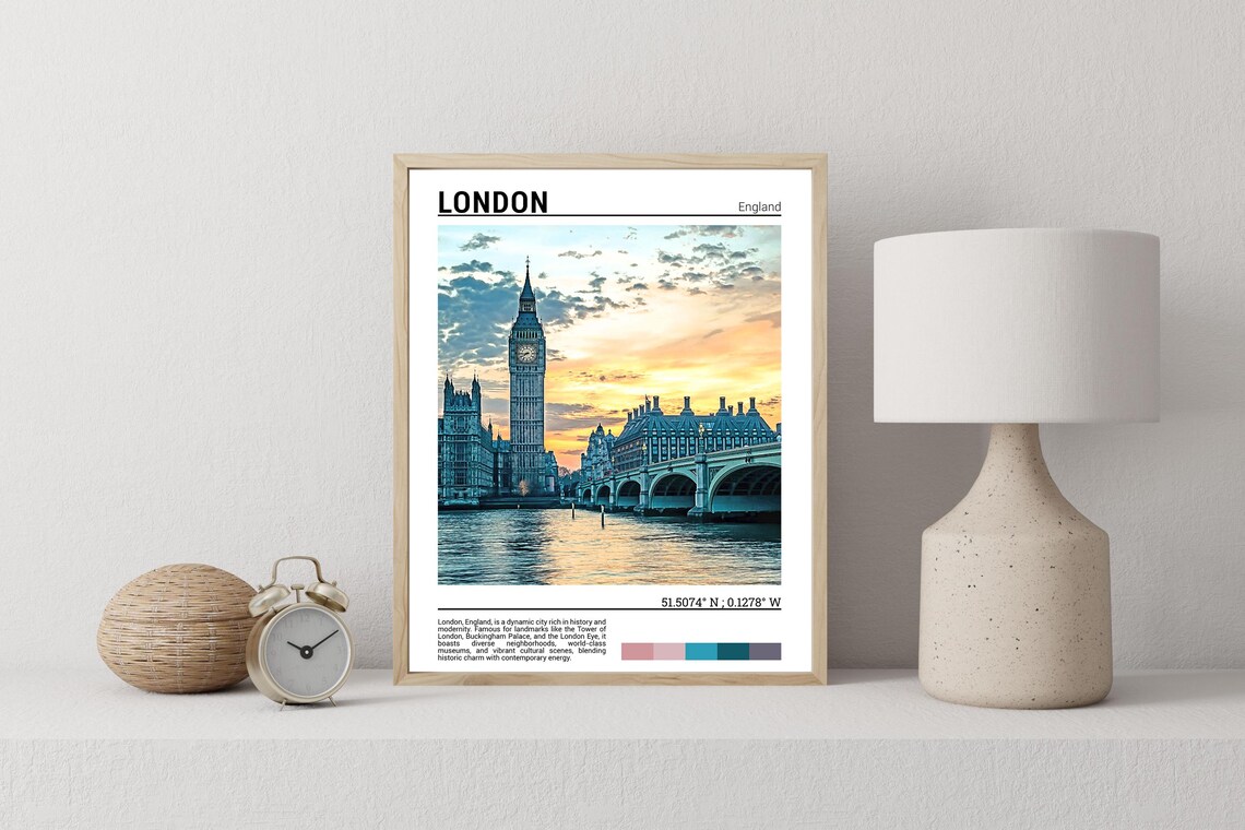 London Photography Travel Poster - Image 2