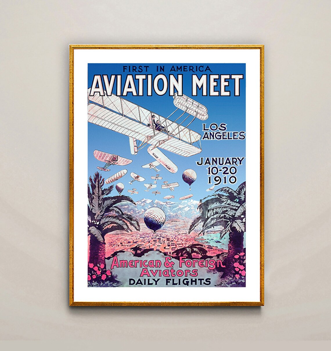 First In America Aviation Meet, Los Angeles 1910 - Image 2