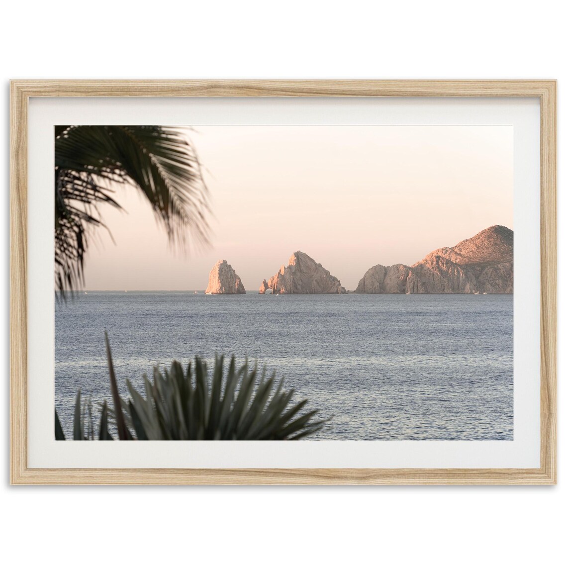 Cabo San Lucas Coastal Art Print, Baja Beach