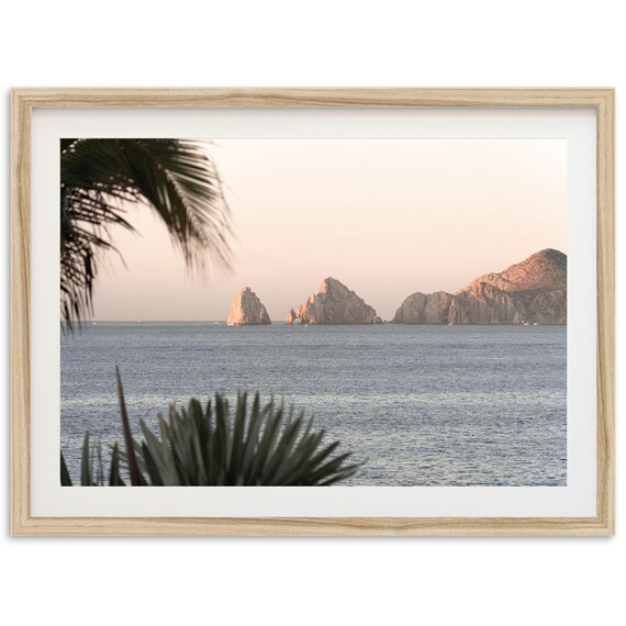 Cabo San Lucas Coastal Art Print, Baja Beach