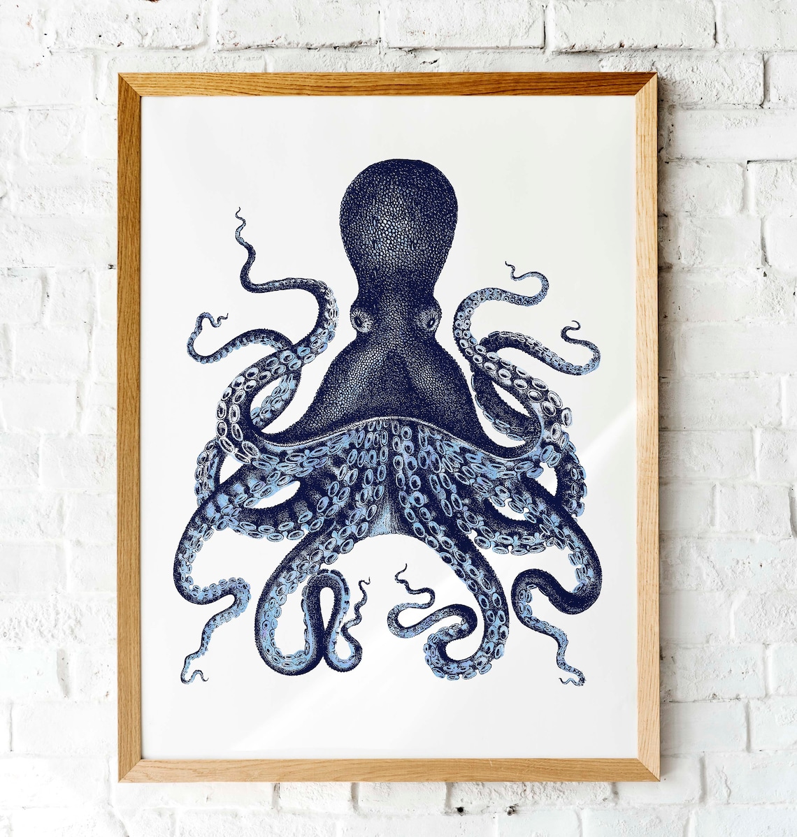 Kraken Octopus Print Tentacles Art