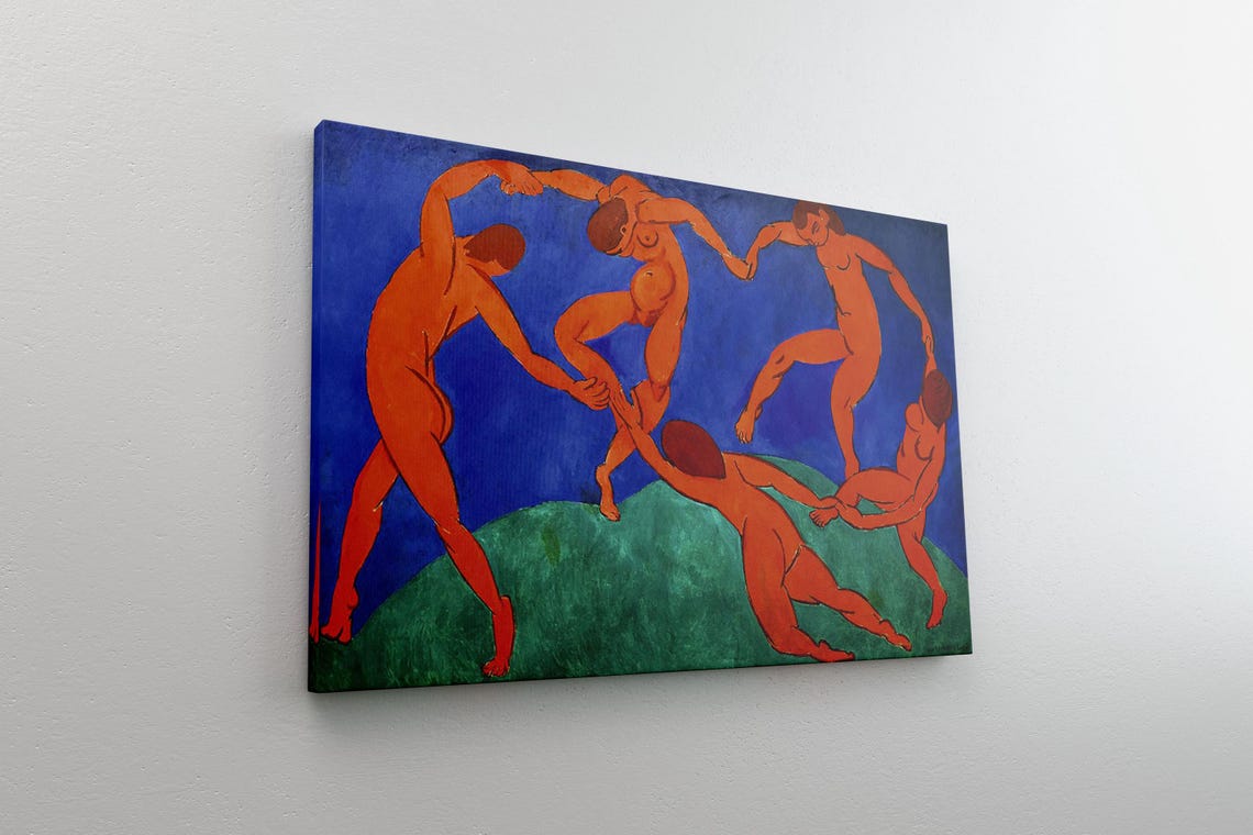 Henri Matisse Le Danse Wall Art Matisse Art Landscape Home Wall Decor Art The Dance Art Henri Matisse Framed Wall Art Wall Art - Image 4