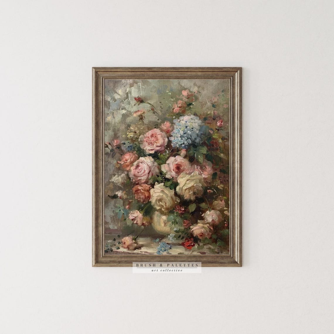Vintage Floral Bouquet Print, Romantic Still Life - Image 2