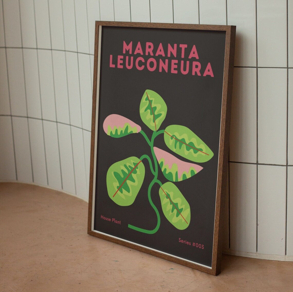 Prayer Plant Art Print, Plant Lover Gift - Image 2