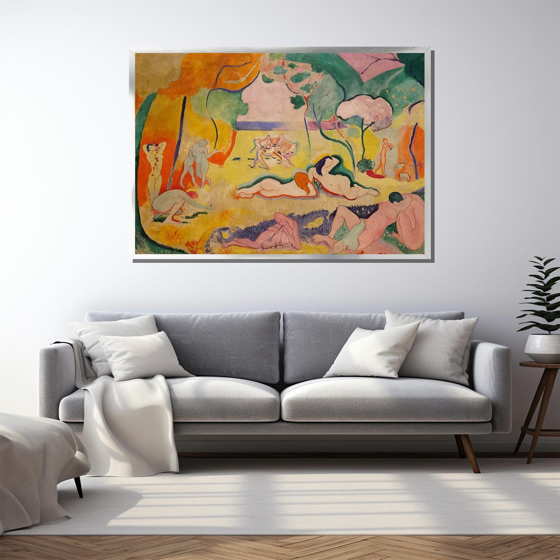 Henri Matisse Painting Joy Of Life Le Bonheur De Vivre Fauvism Art Colorful Wall Decor Large Gift Living Room Bedroom - Image 5