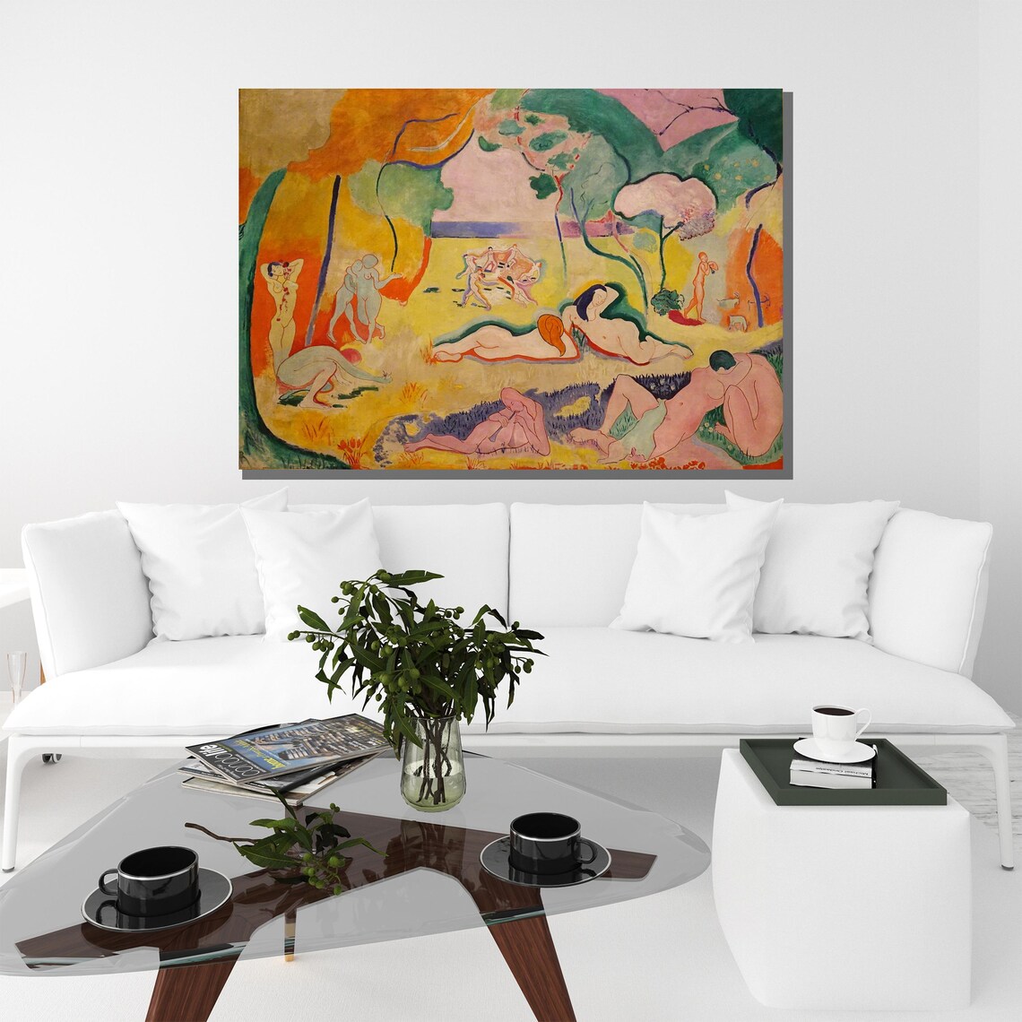 Henri Matisse The Joy of Life Fauvism Landscape Painting Poster - Image 3