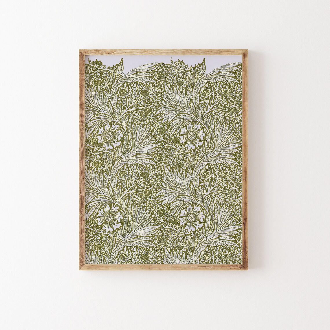 William Morris Vintage Textile Art Print - Image 2
