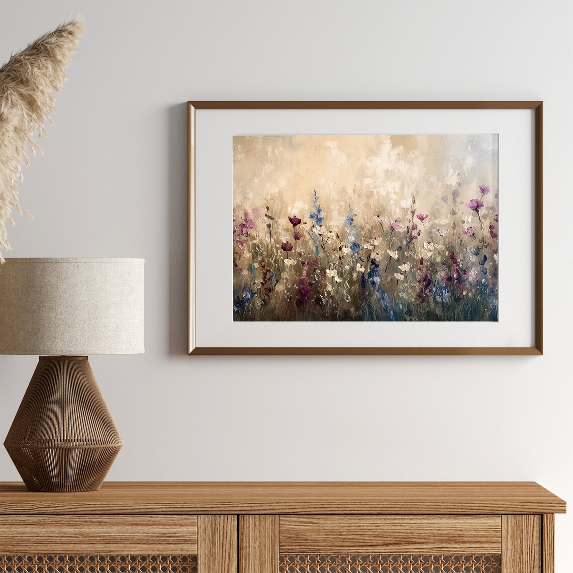Vintage Floral Wall Art, Country Kitchen Art Print - Image 3