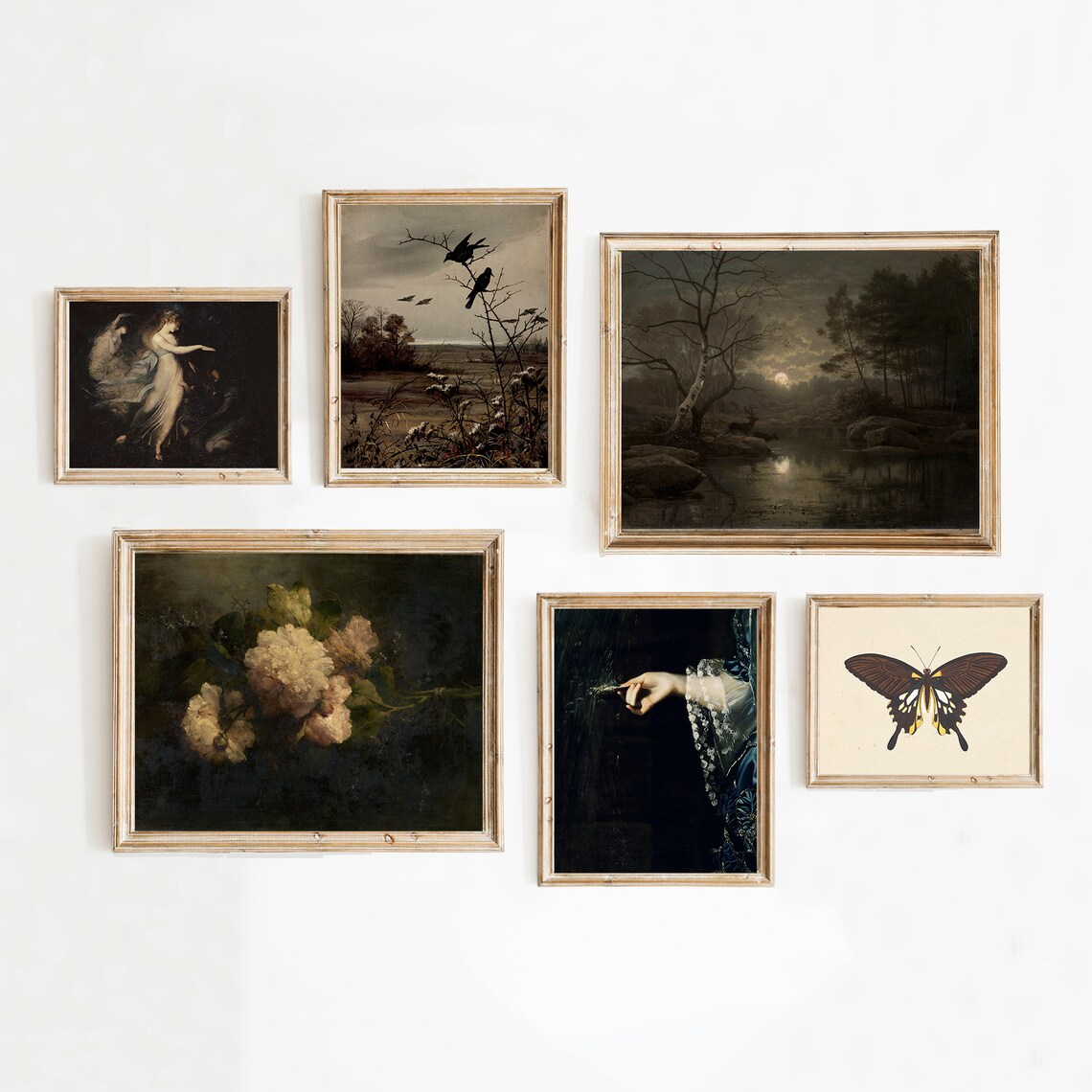 Dark Academia Gallery Wall Print Set, Victorian - Image 2