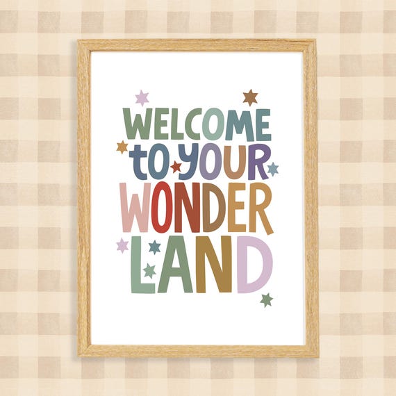 Growth Mindset Kids Positive Affirmation Quote For Modern Nursery Playroom Encouraging Decor Print At Home No Shipping Fees