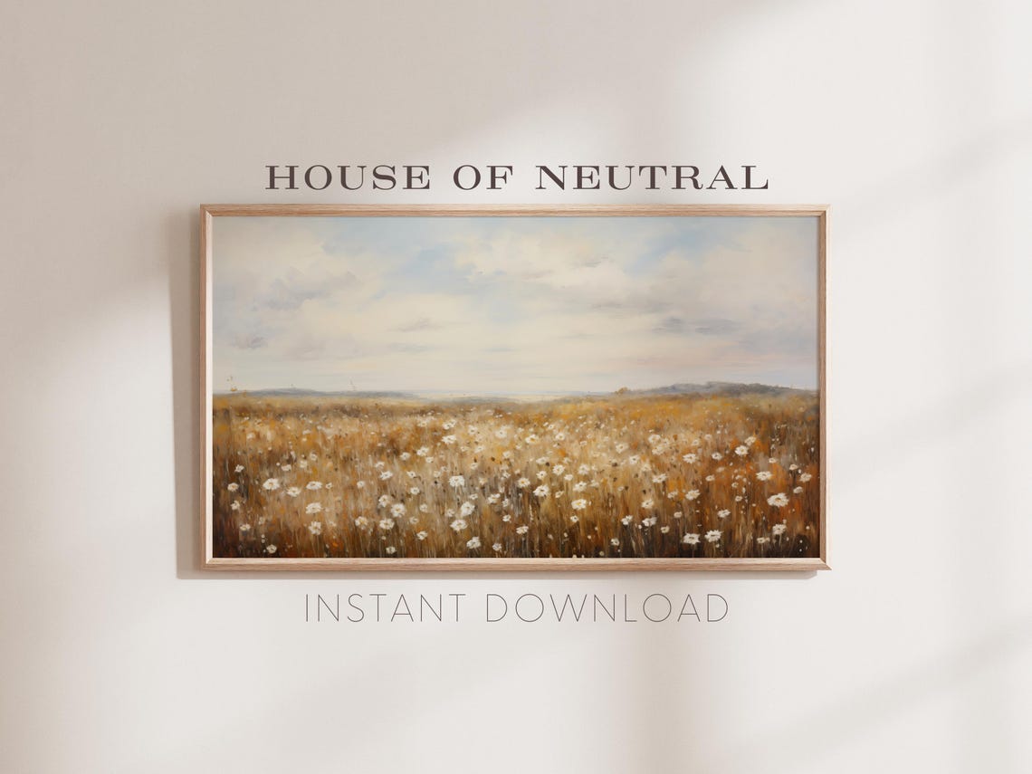 Frame Tv Art Fall Landscape Dark Moody Fall Tv Art Rustic Fall Vintage Autumn Field Autumn Fall Thanksgiving 169 Ratio Tv13 - Image 2