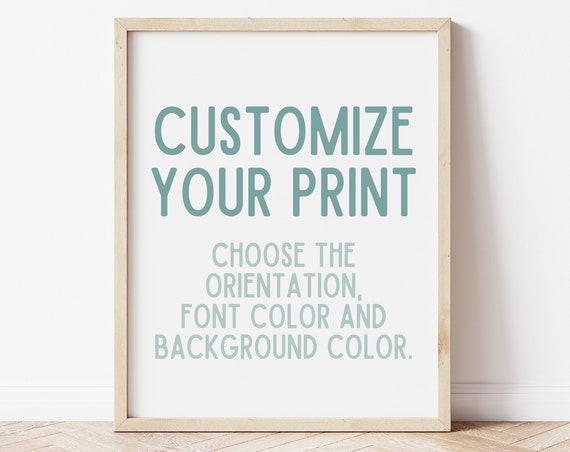 Custom Beach Nursery Decor, Boho Surf Poster