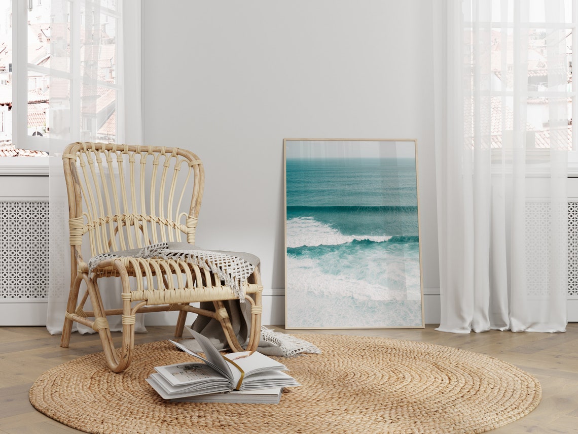 Bali Uluwatu Vintage Beach Art Print - Image 3