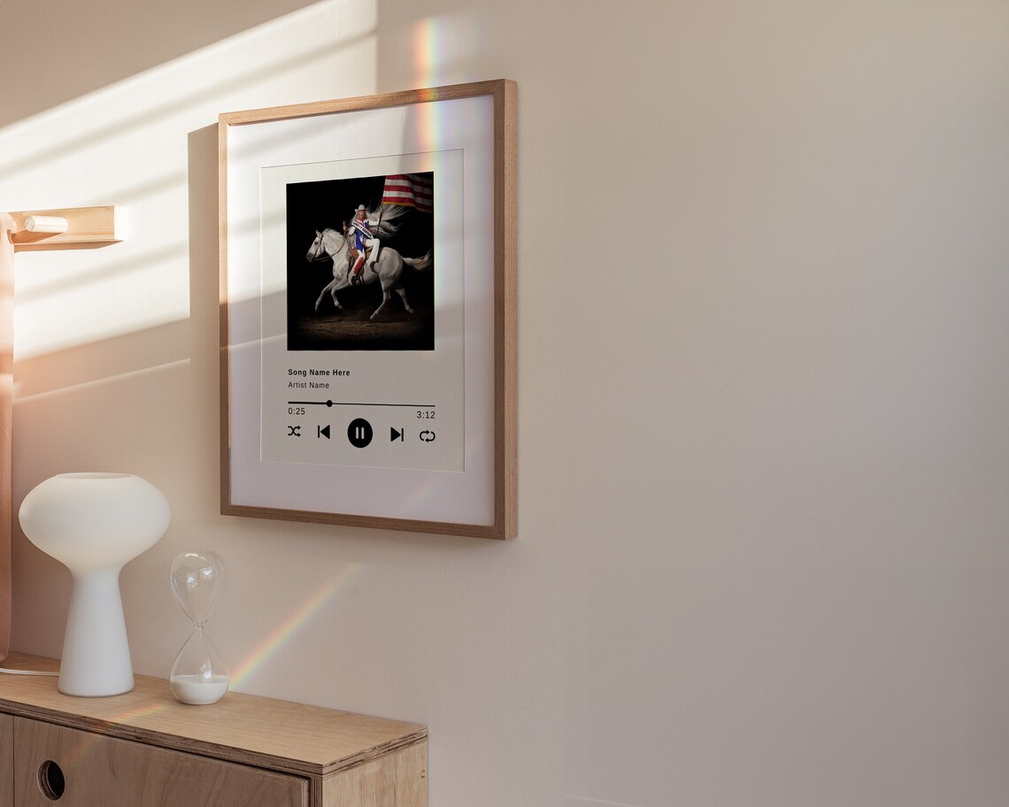 Custom Music Album Poster, Personalized Gift For Her - Image 4