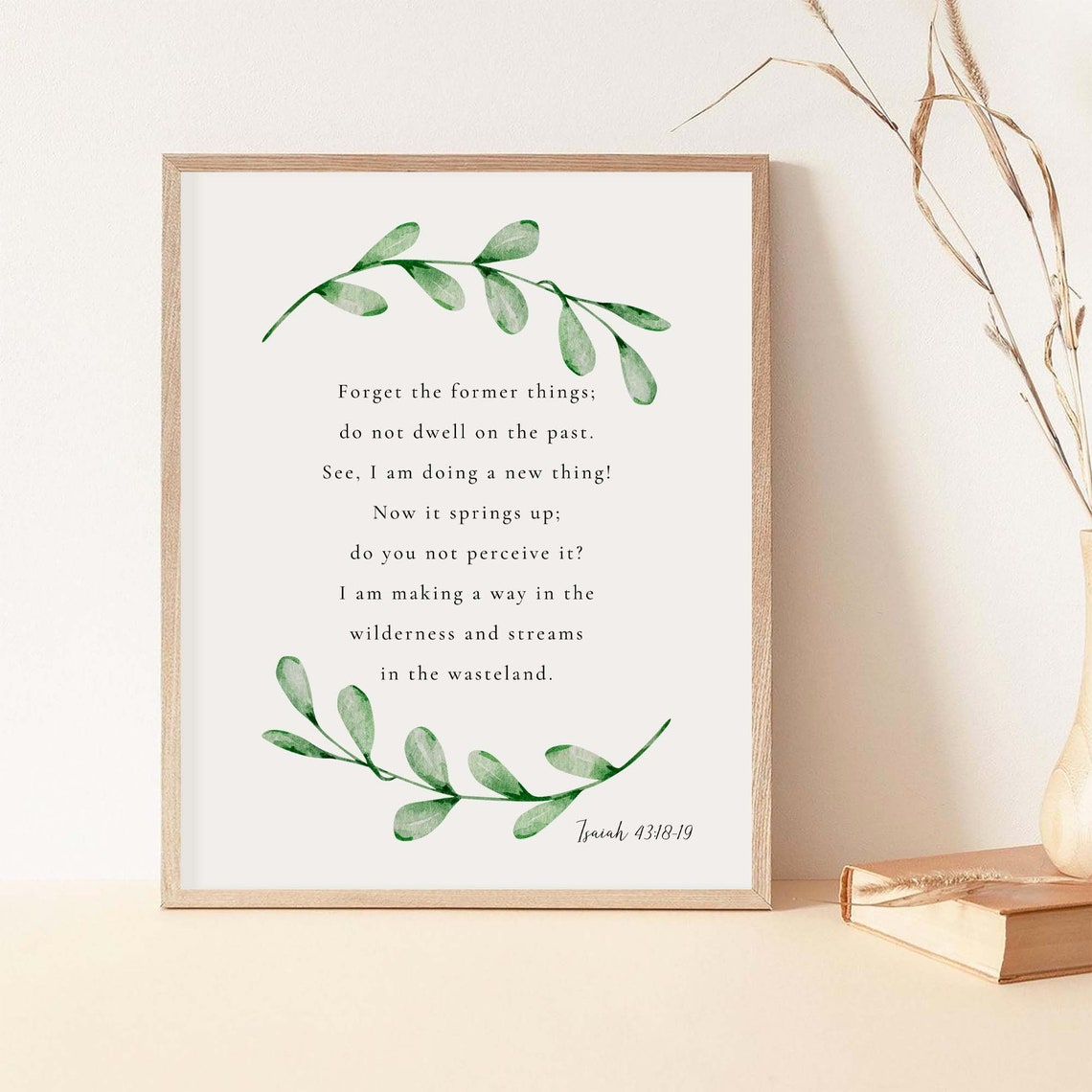Isaiah 43:18-19 - Botanical Scripture - Image 2