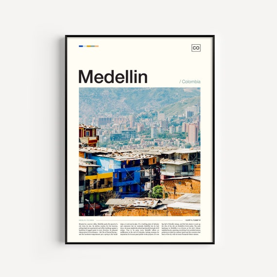 Medellin Colombia Wall Art Print