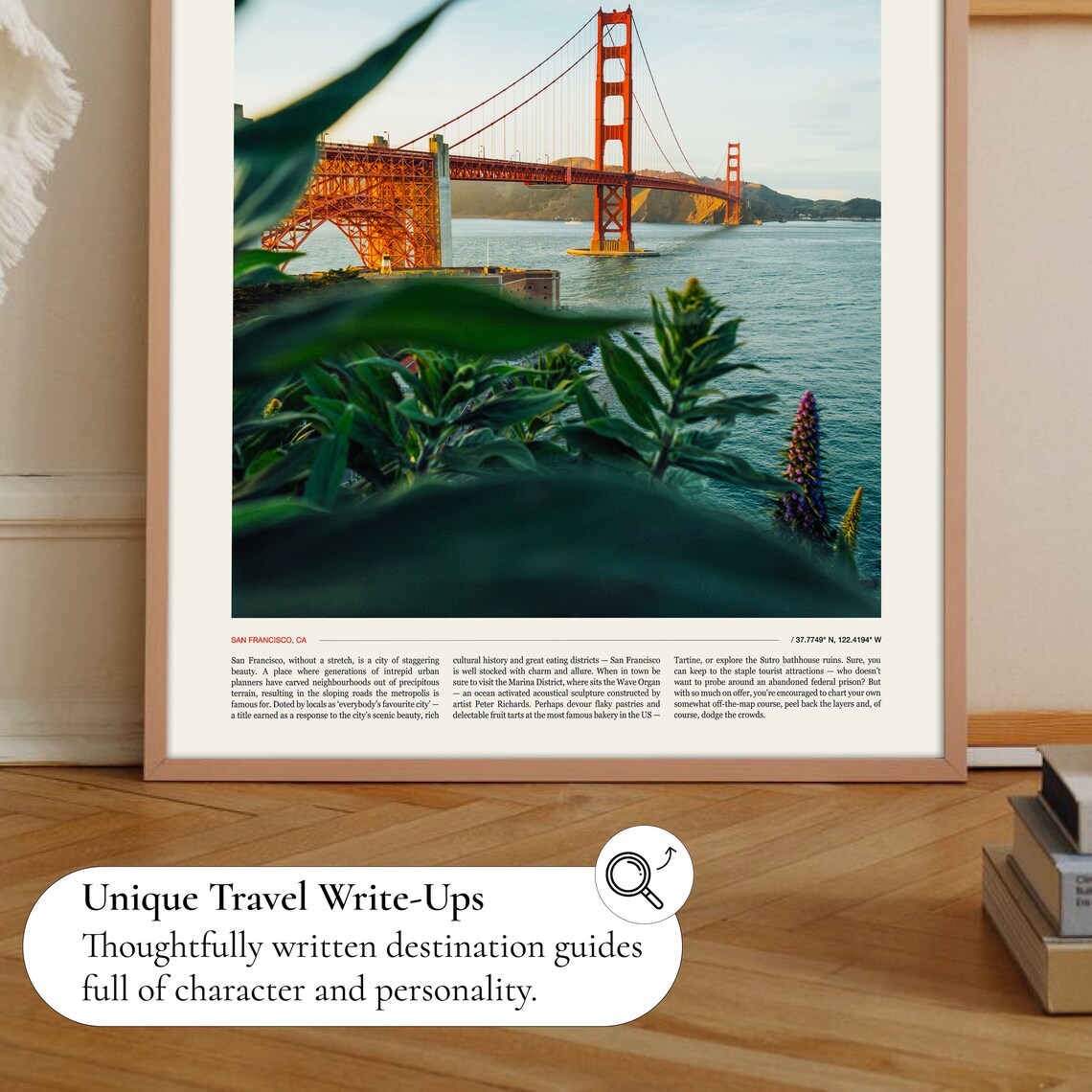San Francisco Travel Poster, USA City Wall Art - Image 2