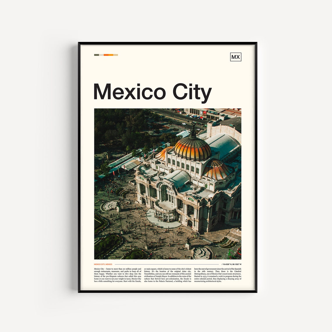 Mexico City Print Mexico City Poster Mexico City Wall Art Mexico City Art Print Mexico City Photo Mexico Print Mexico Poster Mexico Art
