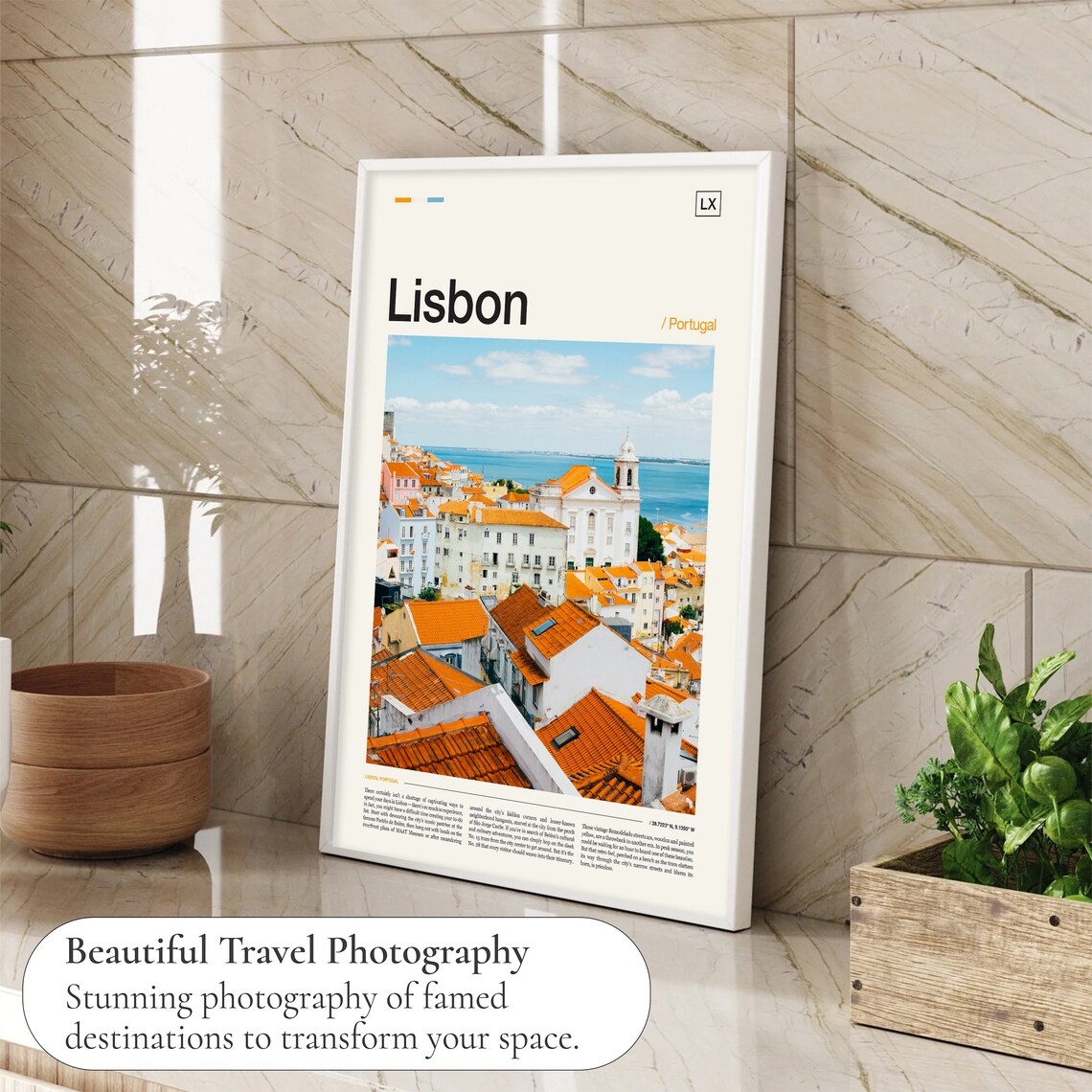 Lisbon Photography Travel Poster - Image 4